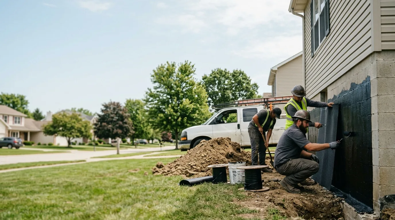 Basement Waterproofing in De Soto, IL near me